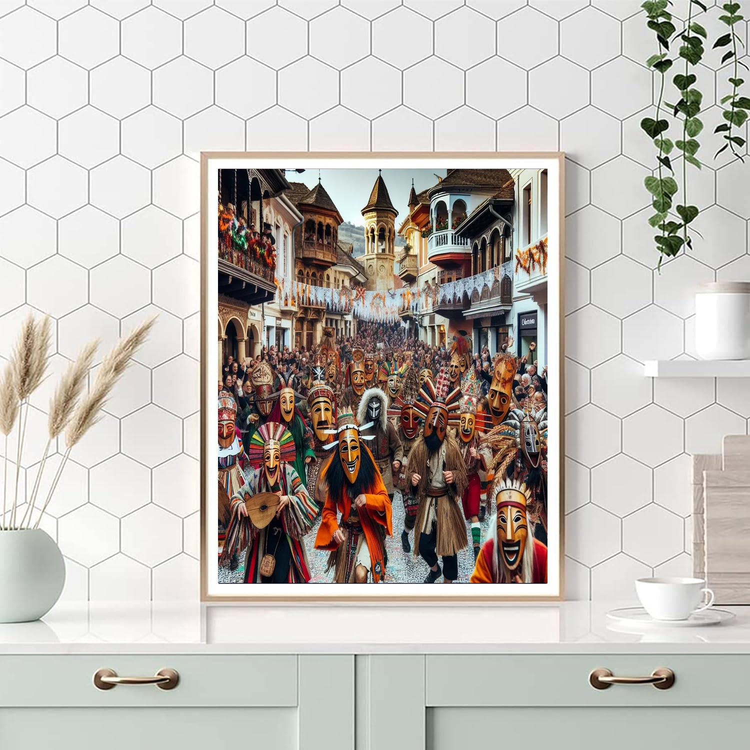 Busó Festival - Hungary Paint By Numbers