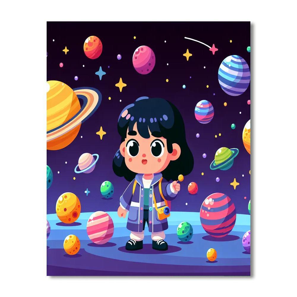 Space Adventure Expedition Paint By Numbers Kits