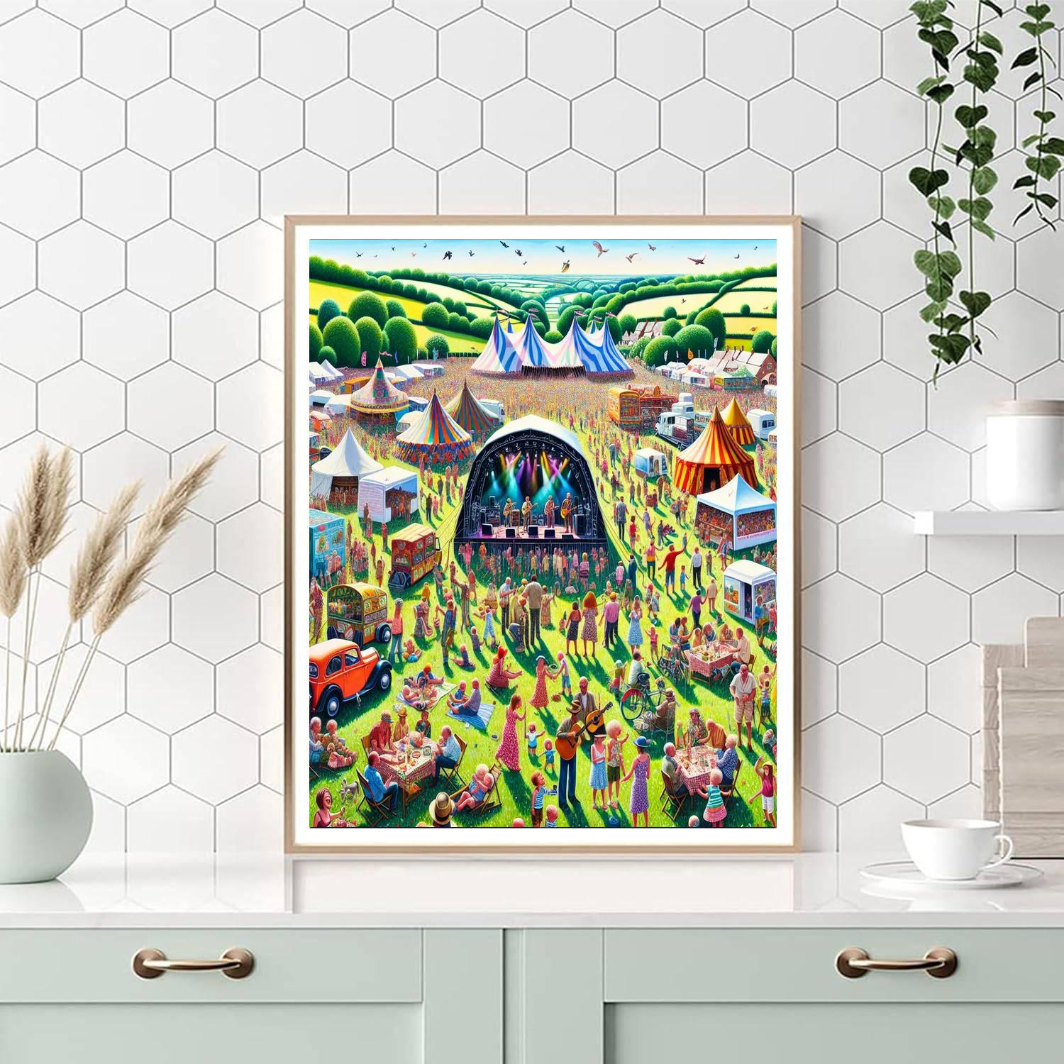 Wimbleball Music Festival Numbered Painting Kits