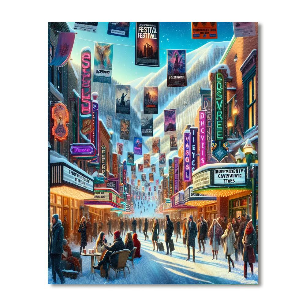 The Sundance Film Festival - Park City, Usa Numbered Painting Kits