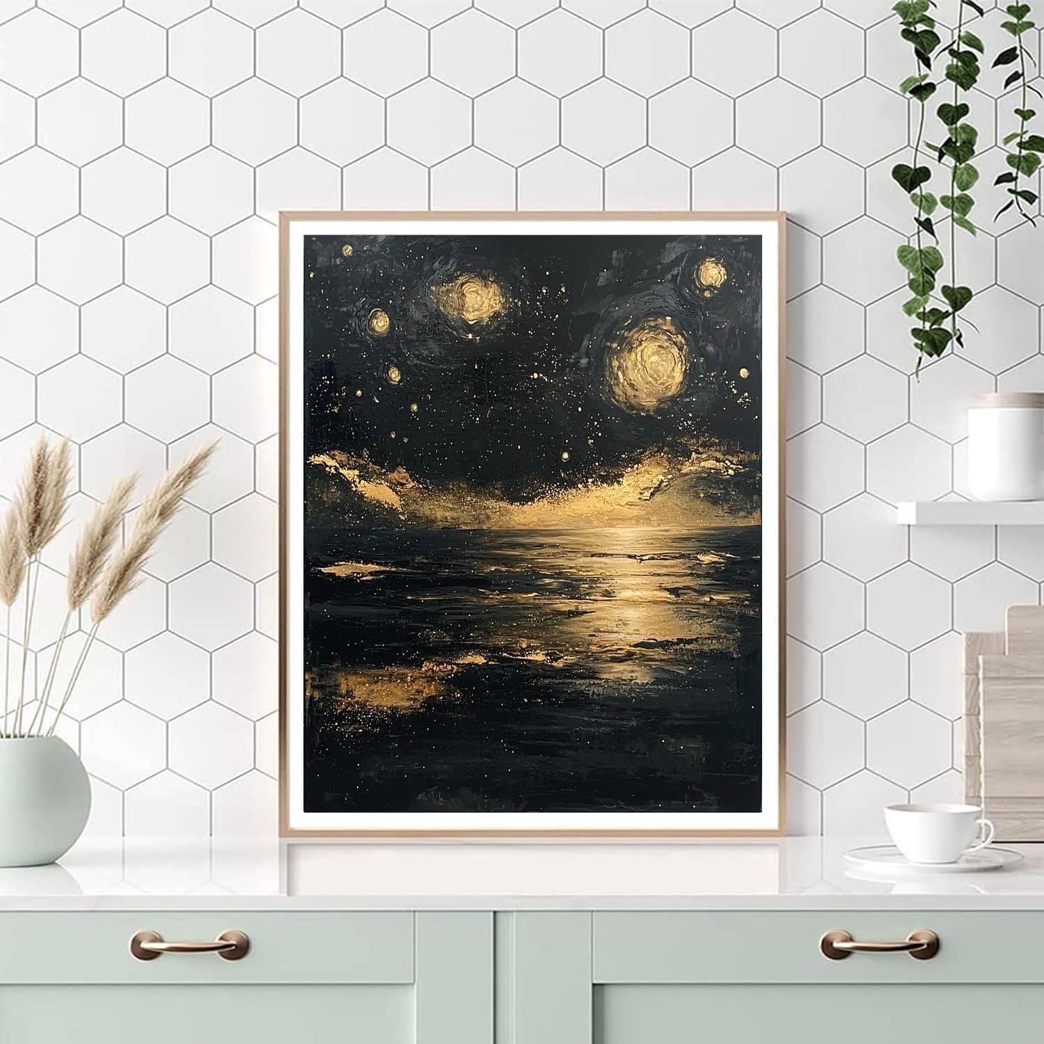 Mark Rothko Inspired Echoes Of The Universe  Painting By Numbers Kit