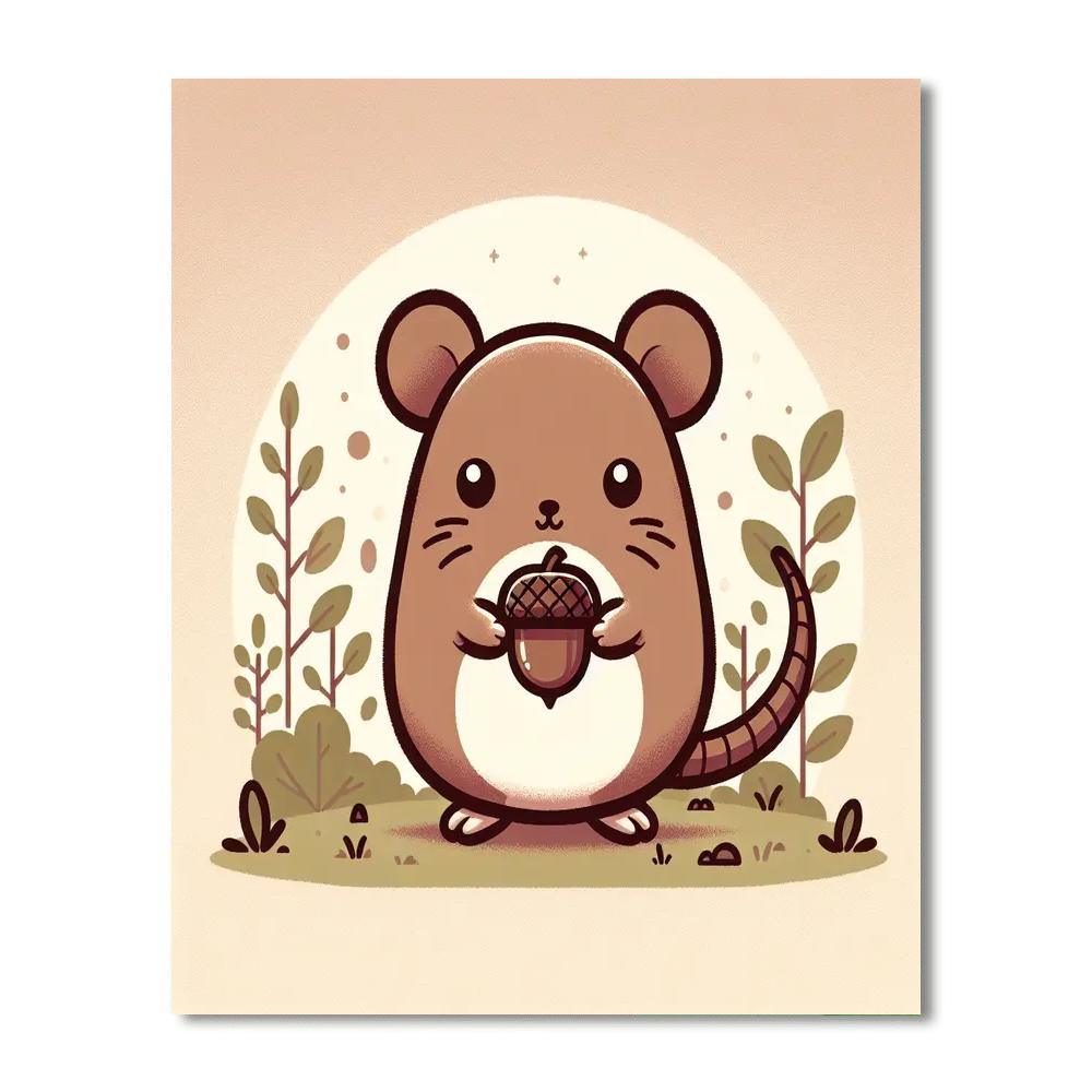 Vivid Vole Numbered Painting Kits