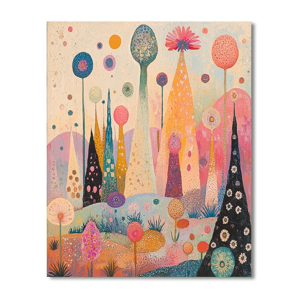 Max Ernst Inspired Surreal Garden Of Imagination  Paint By Numbers Art