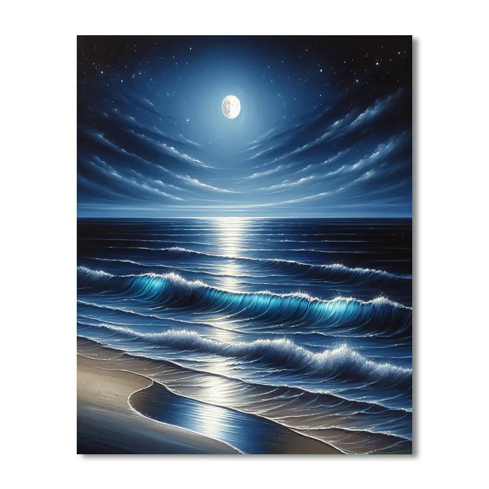 Mystical Evening Tide Paint By Numbers