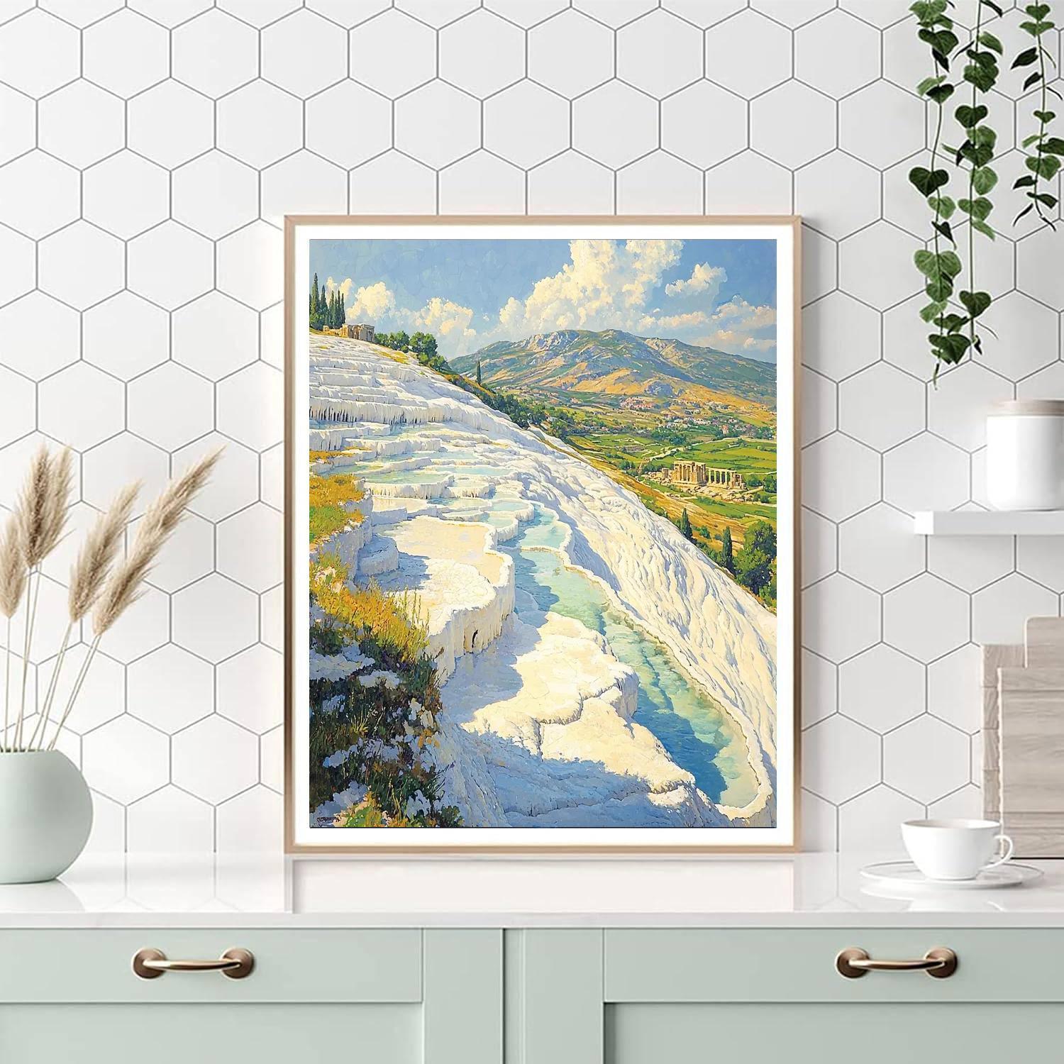 Pamukkale - Denizli Paint By Numbers