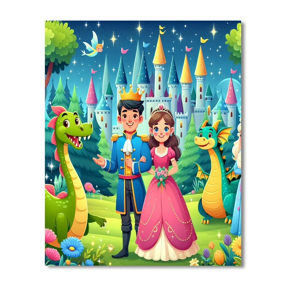 Fairy Tale Fantasies Paint By Numbers Art