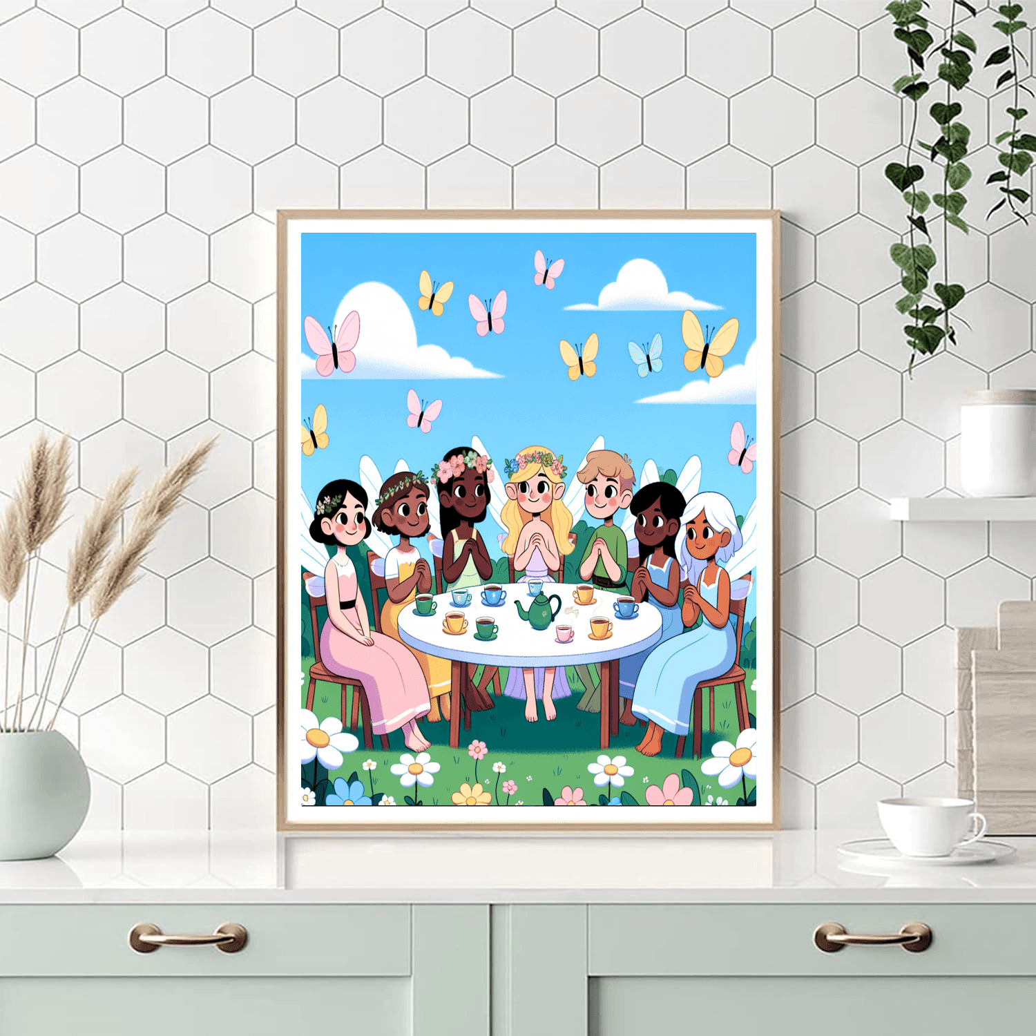 Fairyland Tea Time Paint By Color