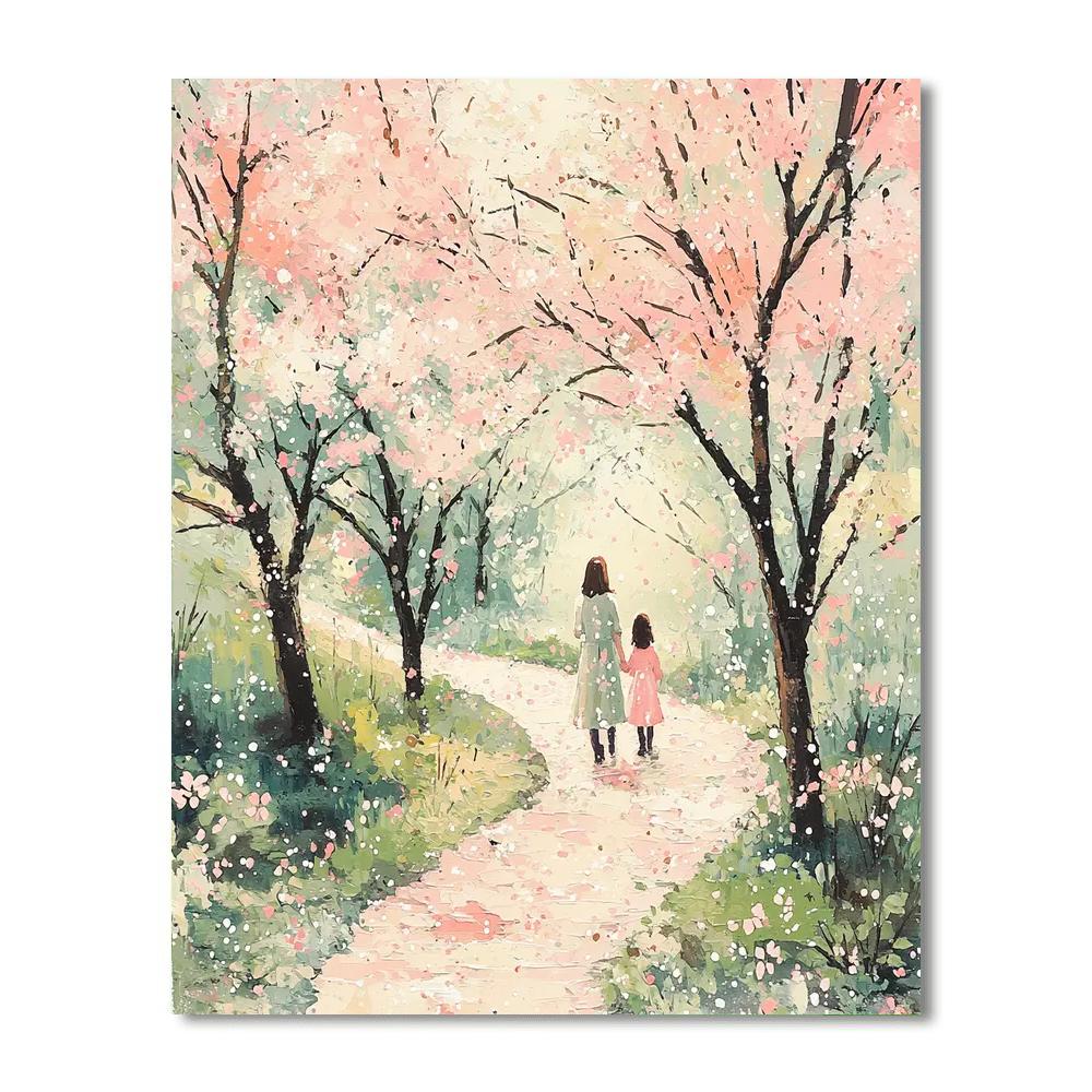 Blossoming Journey Numbered Painting Kits
