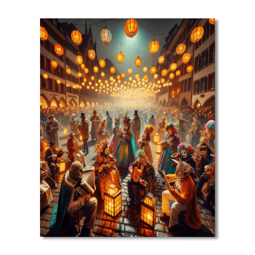 Carnival Of Basel - Switzerland Paint By Numbers Kits