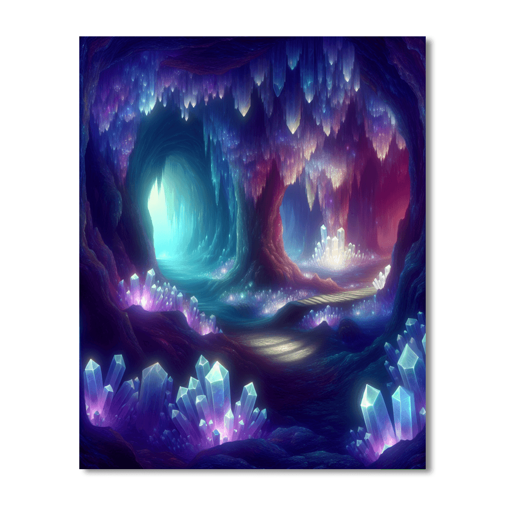 Ethereal Cavern Paint By Numbers Art