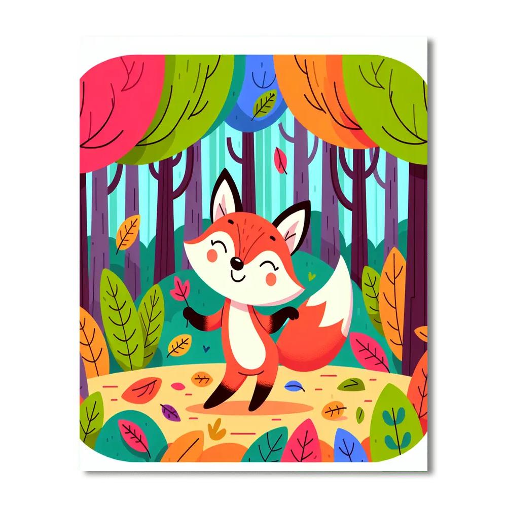 Sassy Fox Paint By Numbers Kits