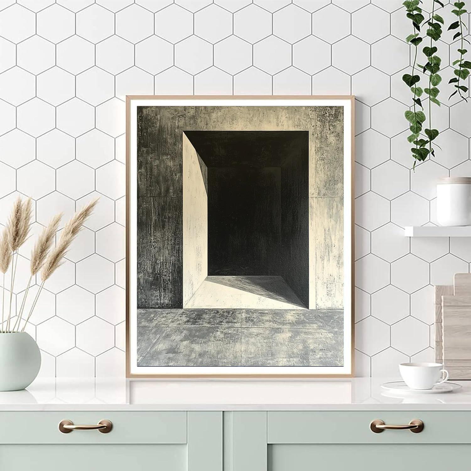 Banksy Inspired Voids Of Isolation  DIY Paint By Numbers