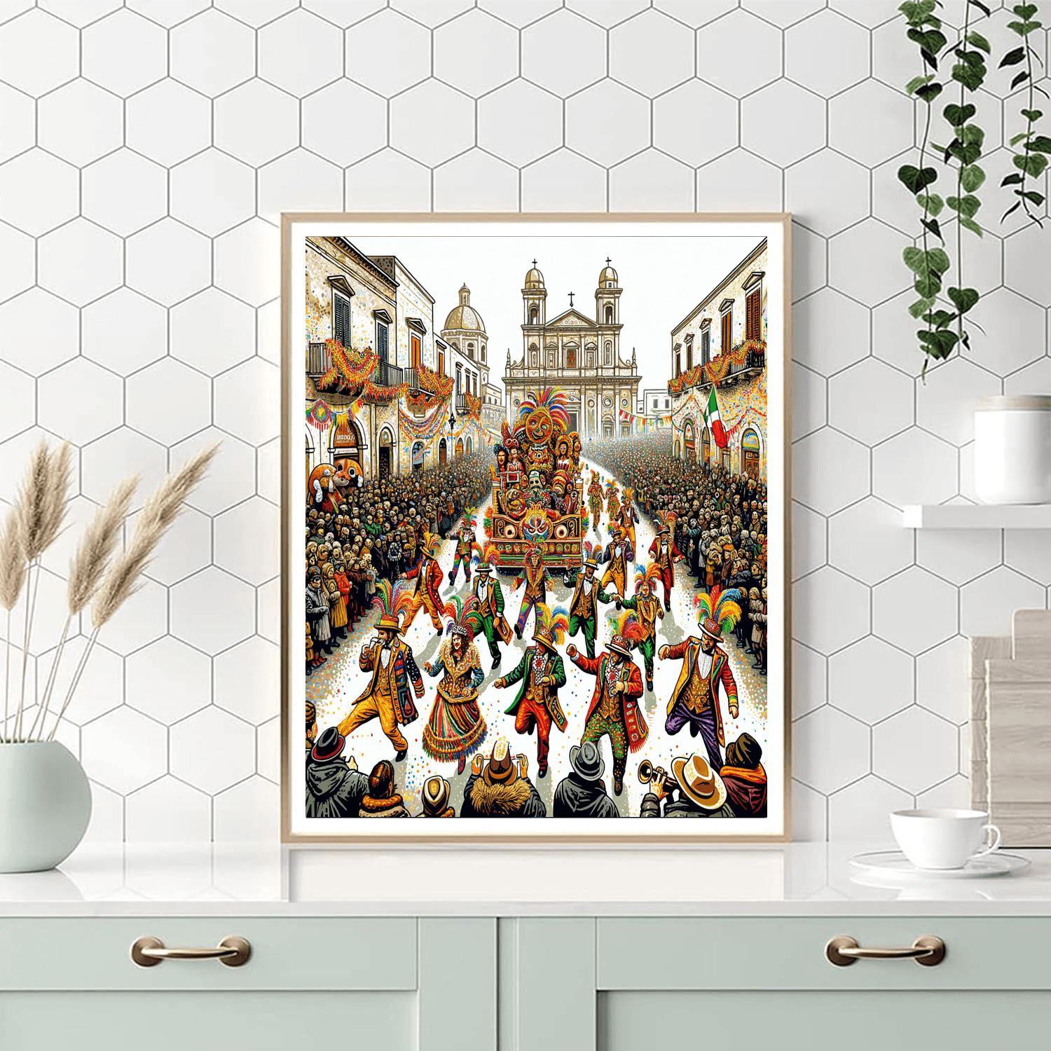 The Otranto Carnival Paint By Color