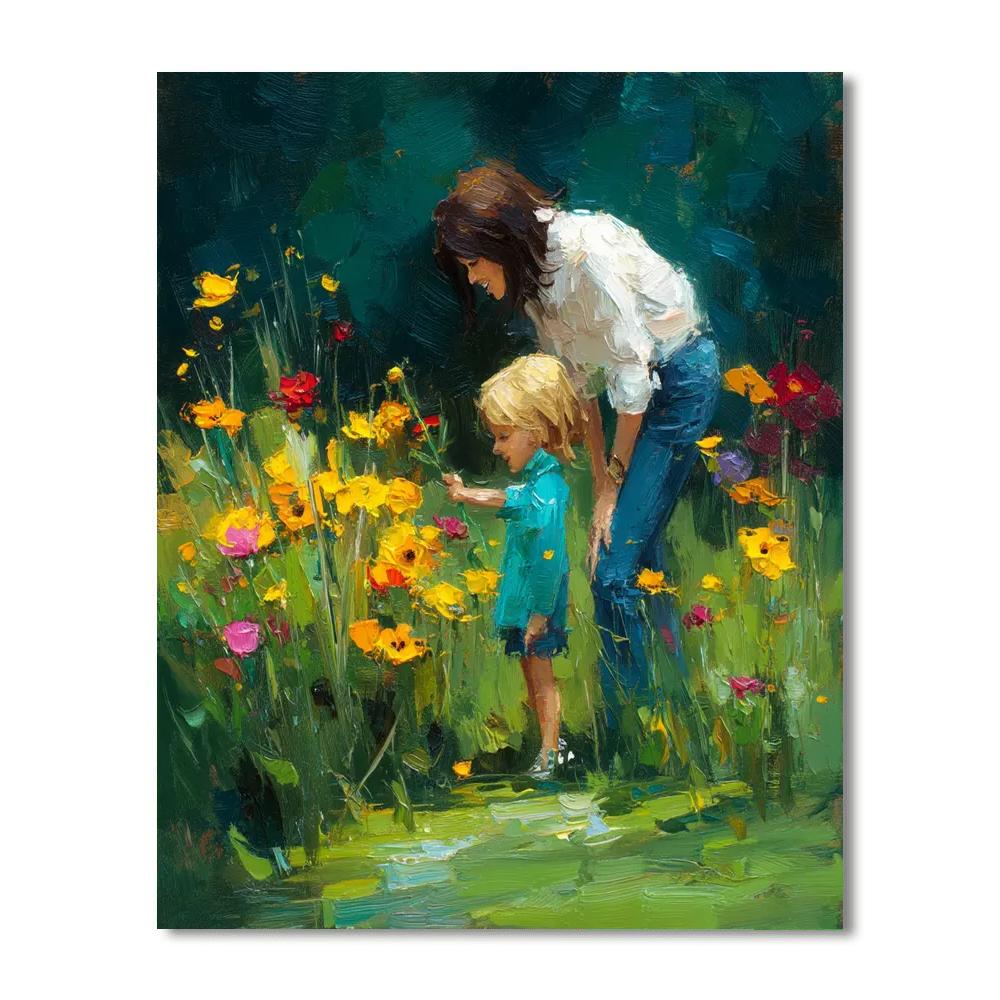 Mother Nature's Gift Number Painting