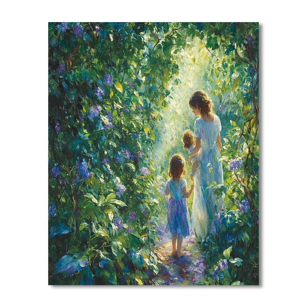 Hidden Garden Treasures Paint By Color