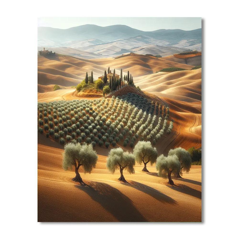 A Day In Tuscany Paint By Numbers