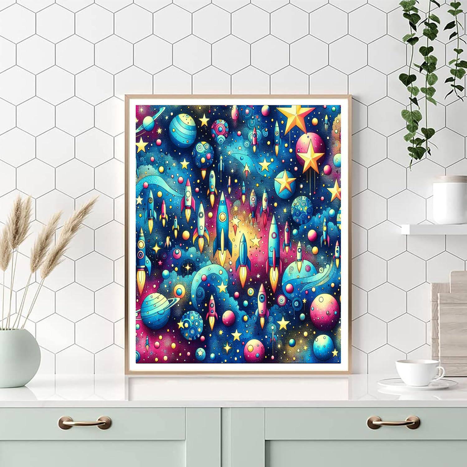 Journey To The Stars Paint By Numbers Kits
