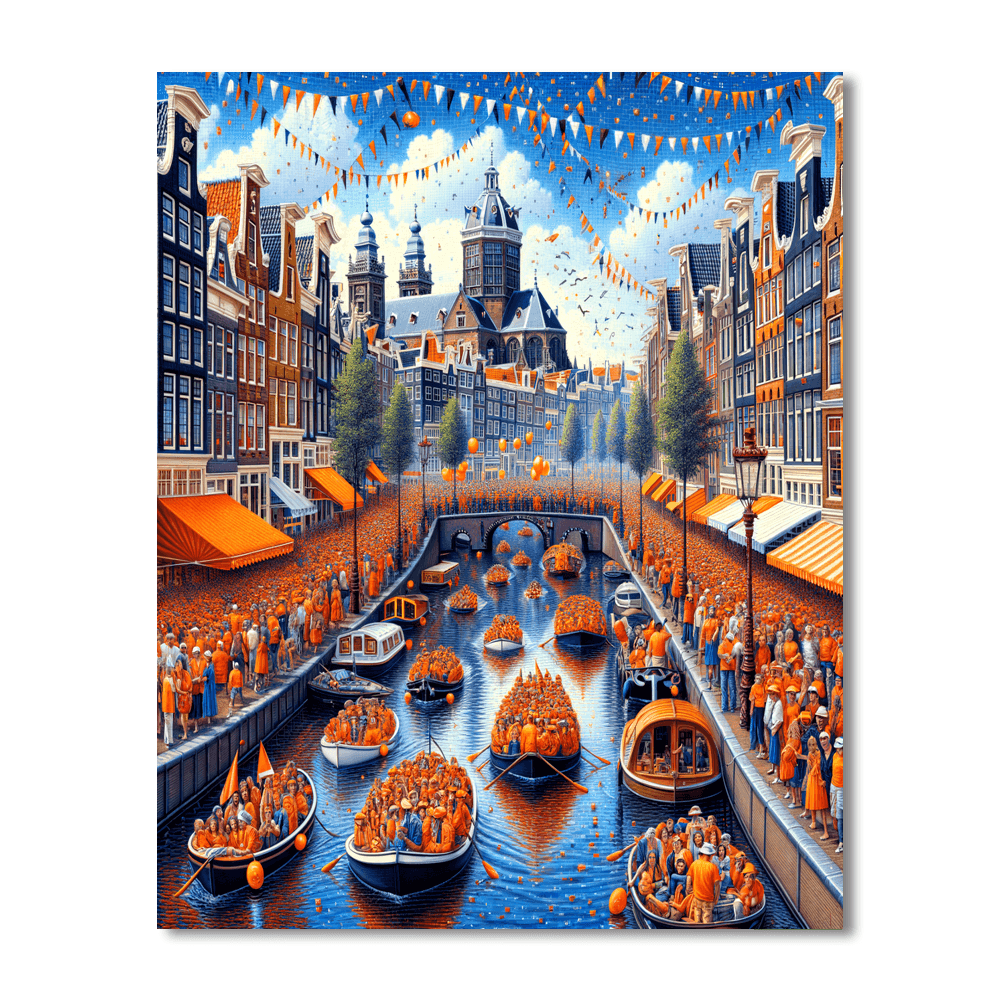 King's Day - Netherlands Paint By Number