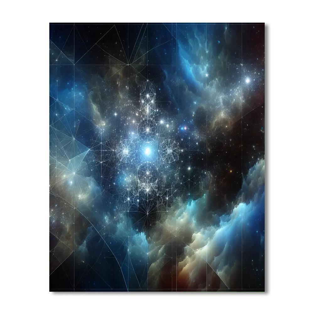 Celestial Elegance Numbered Painting Kits