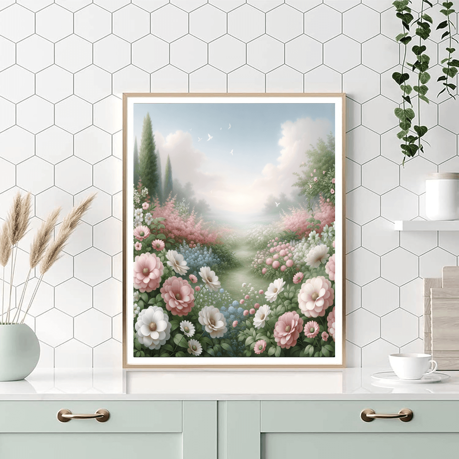 Harmonious Garden Retreat Paint By Number