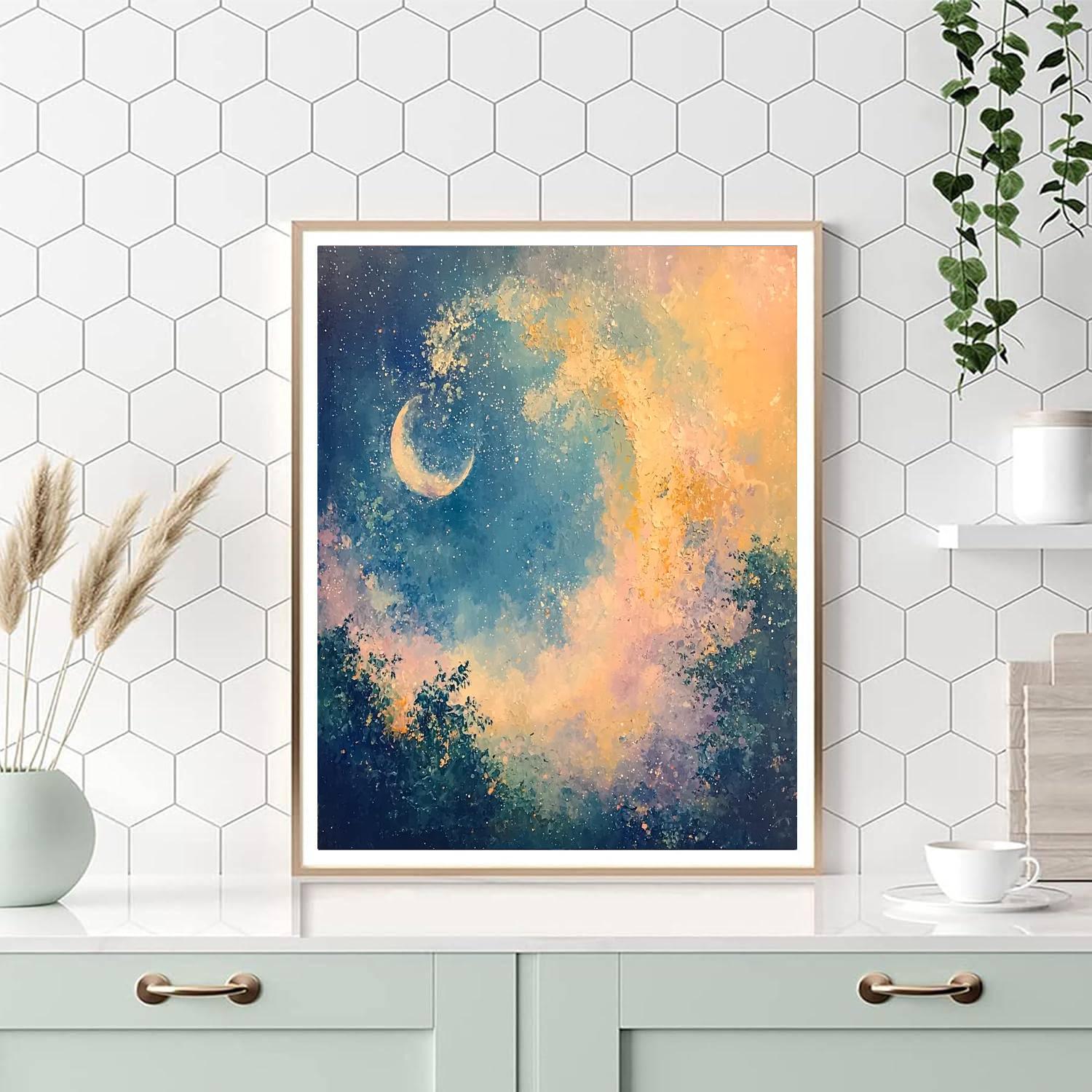 Edgar Degas Inspired Mystique Of The Cosmos  Paint By Numbers