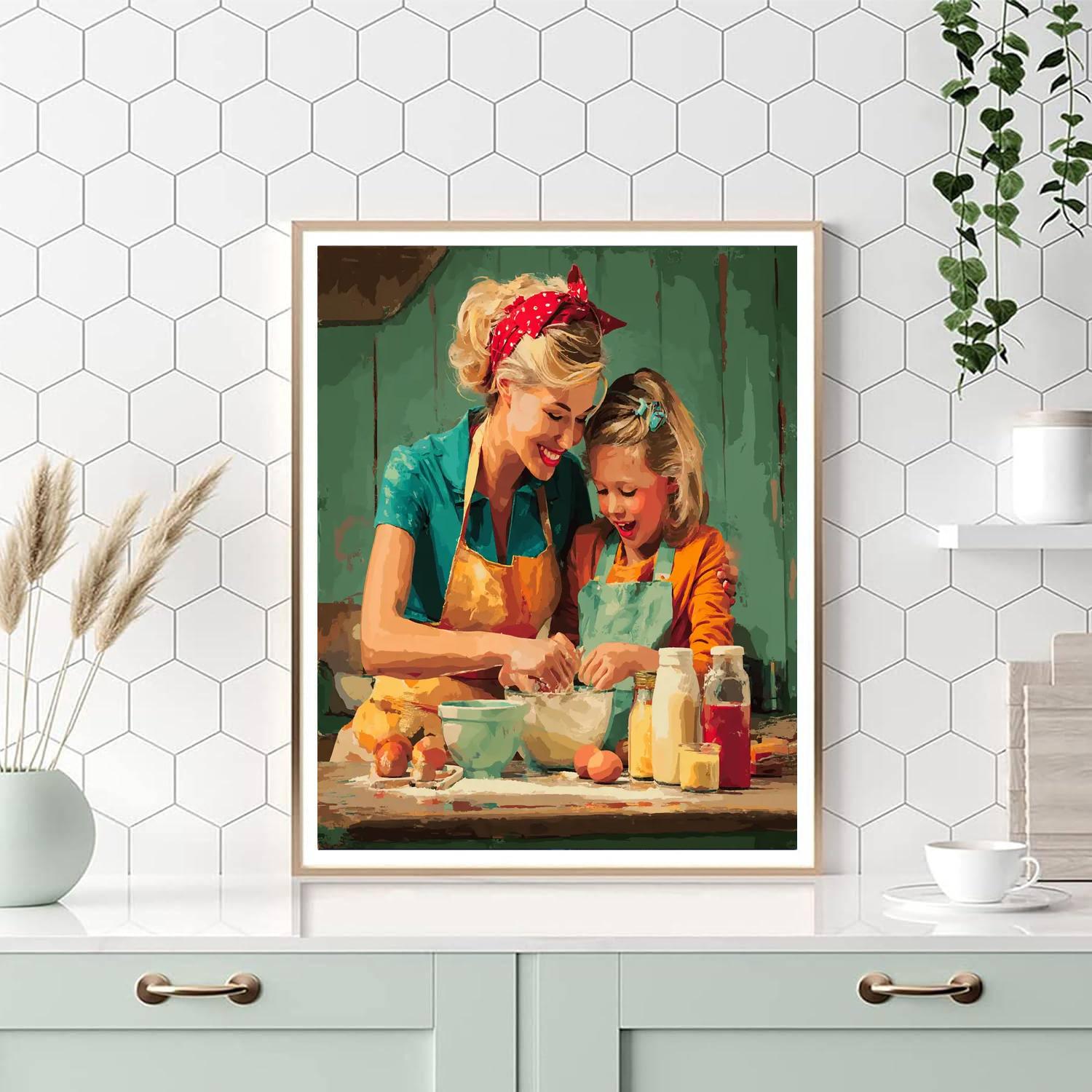 Whisking Up Memories Paint By Numbers Kits