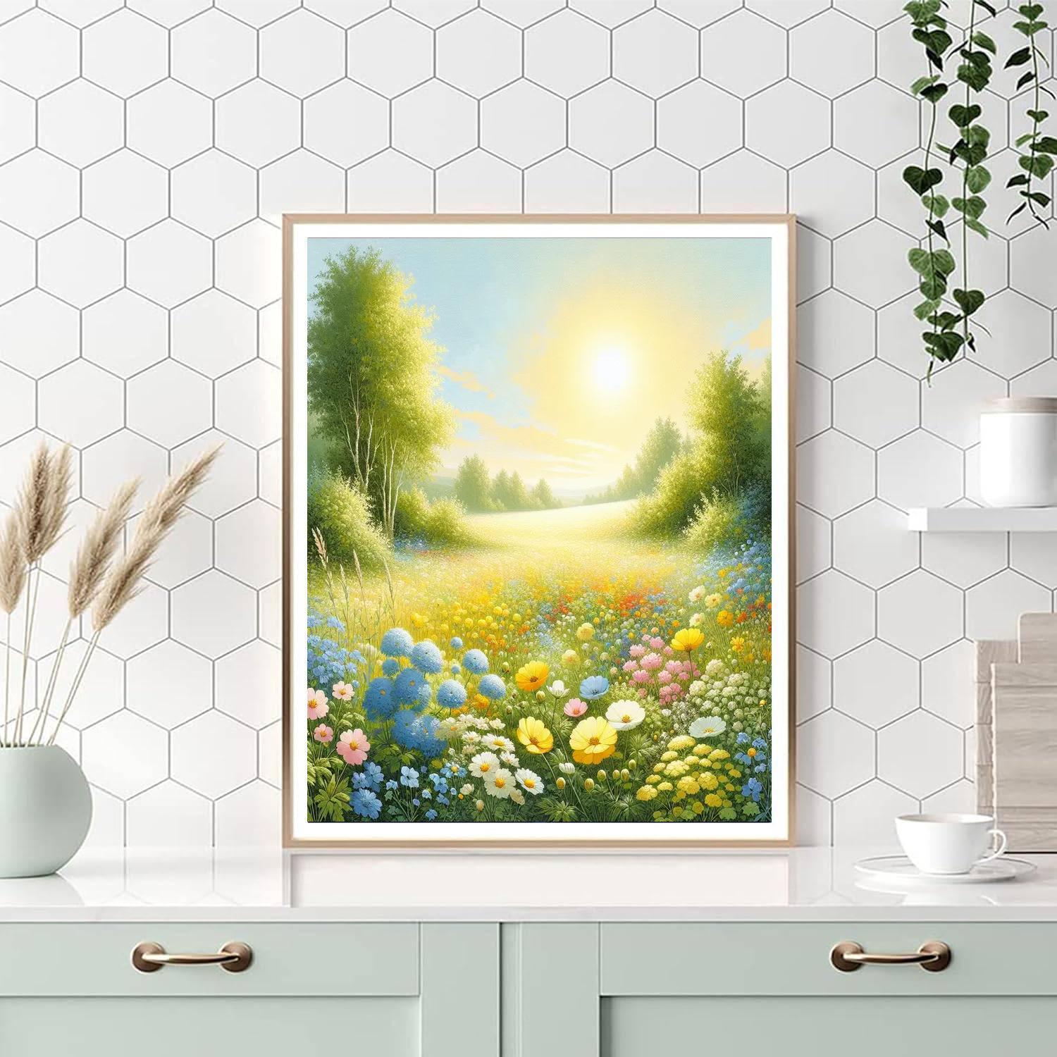 Summer Meadow Joy Painting By Numbers Kit