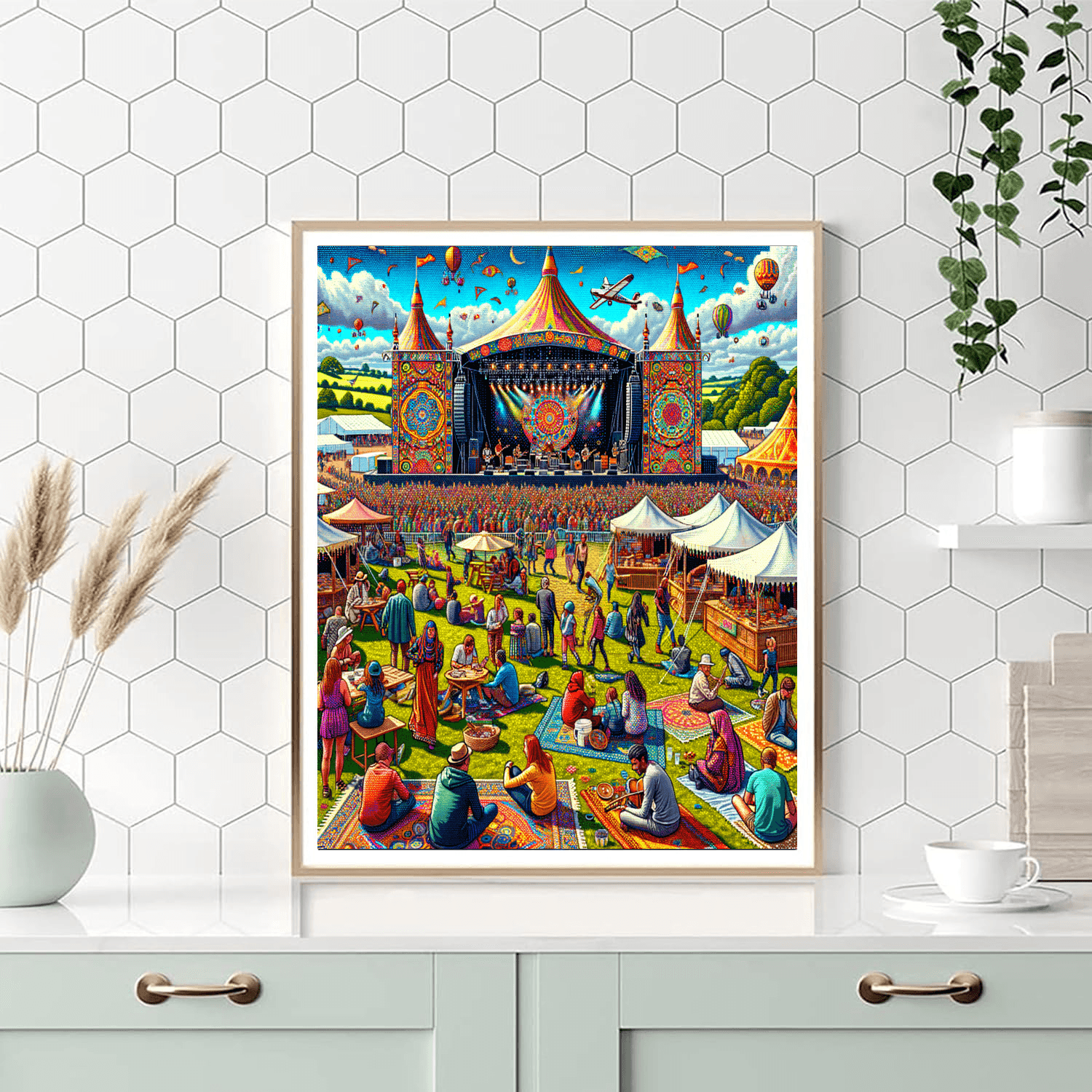 Womad - Uk Numbered Painting Kits