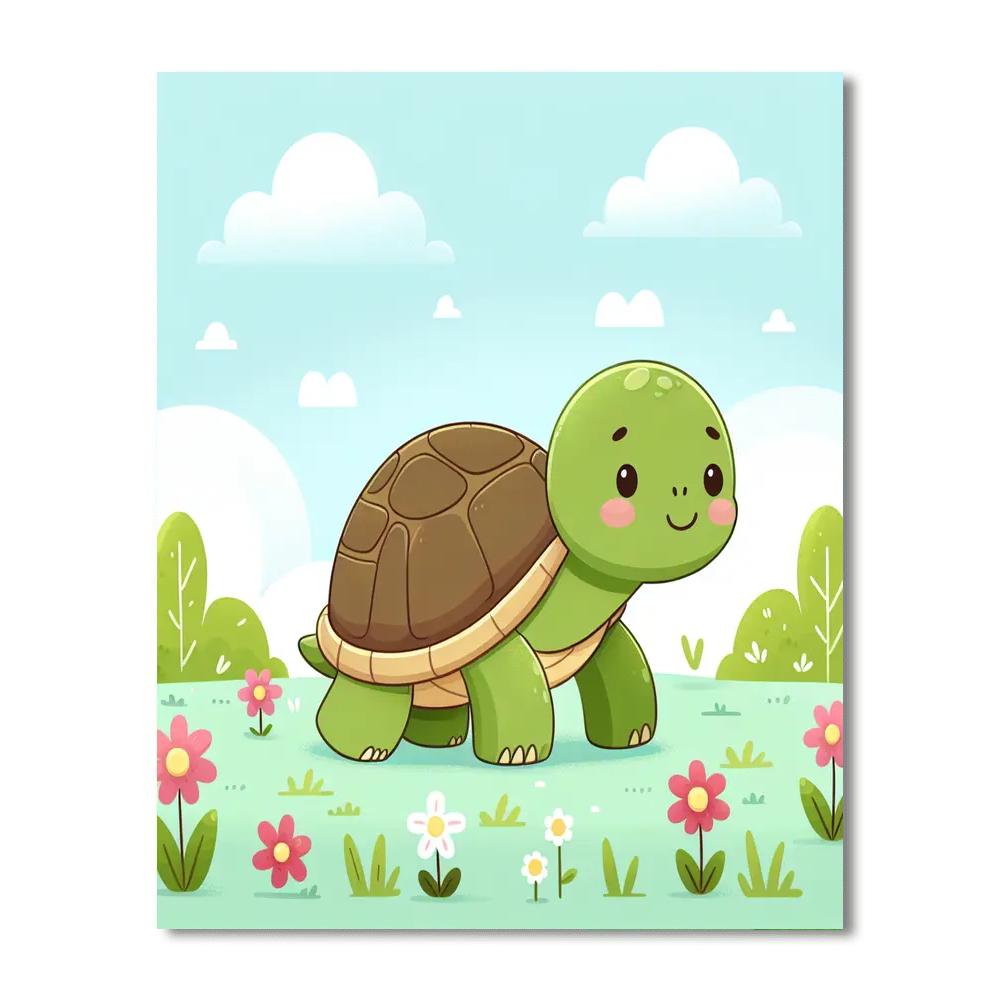 Exploring Tortoise Paint By Numbers Art