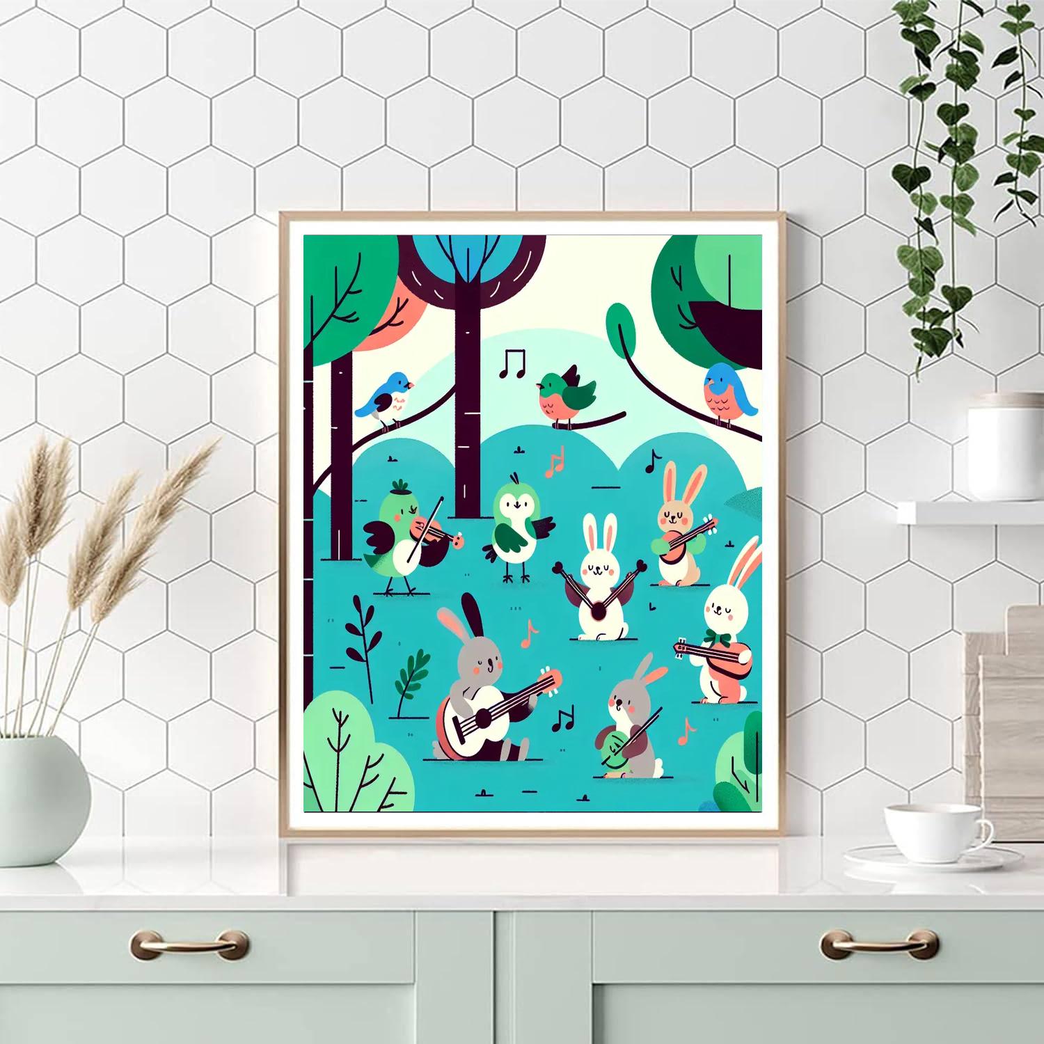 Sweet Forest Symphony Paint By Numbers