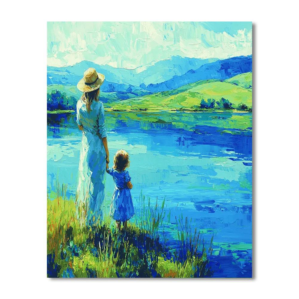 Lakeside Love Paint By Numbers Kits