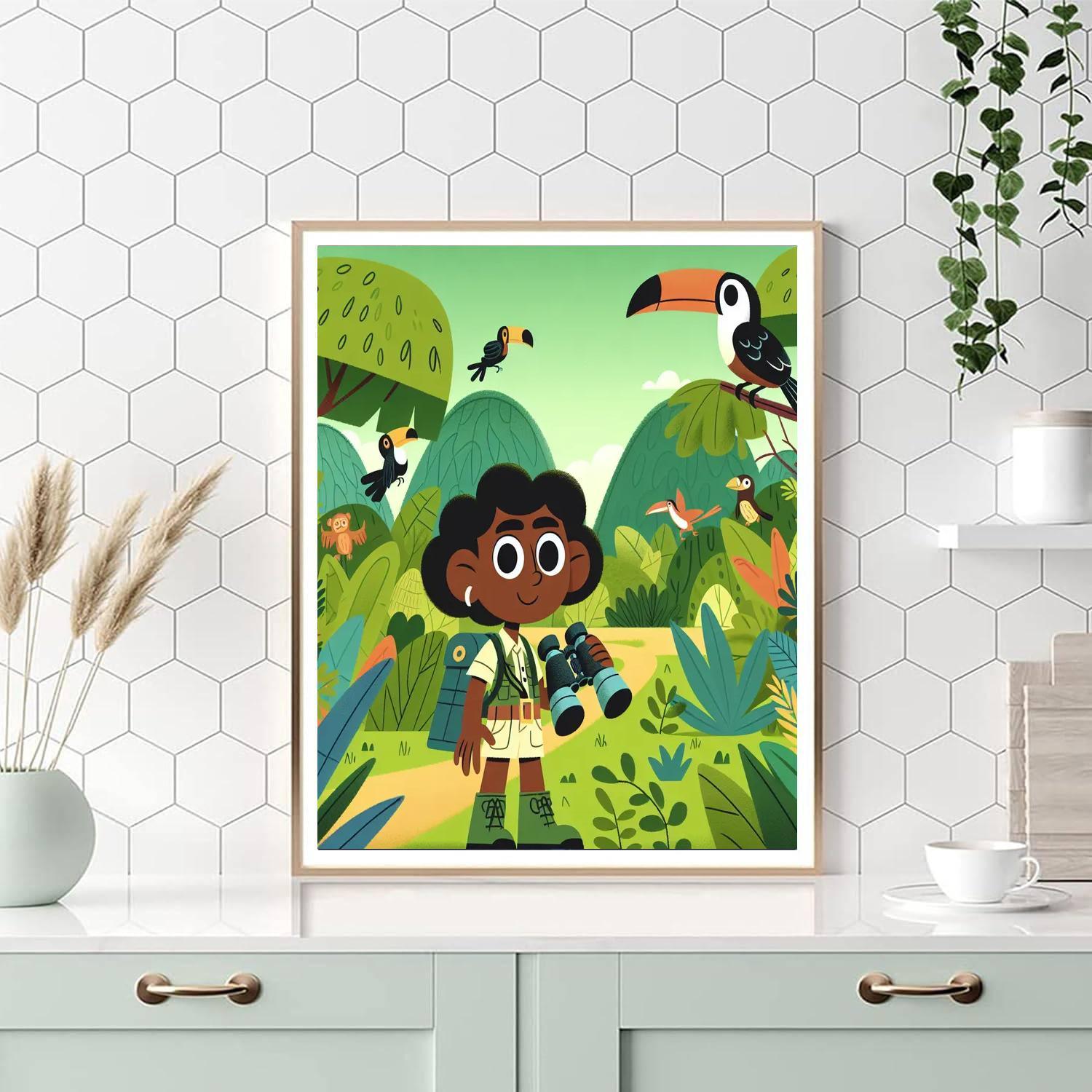 Mystic Jungle Explorers Numbered Painting Kits