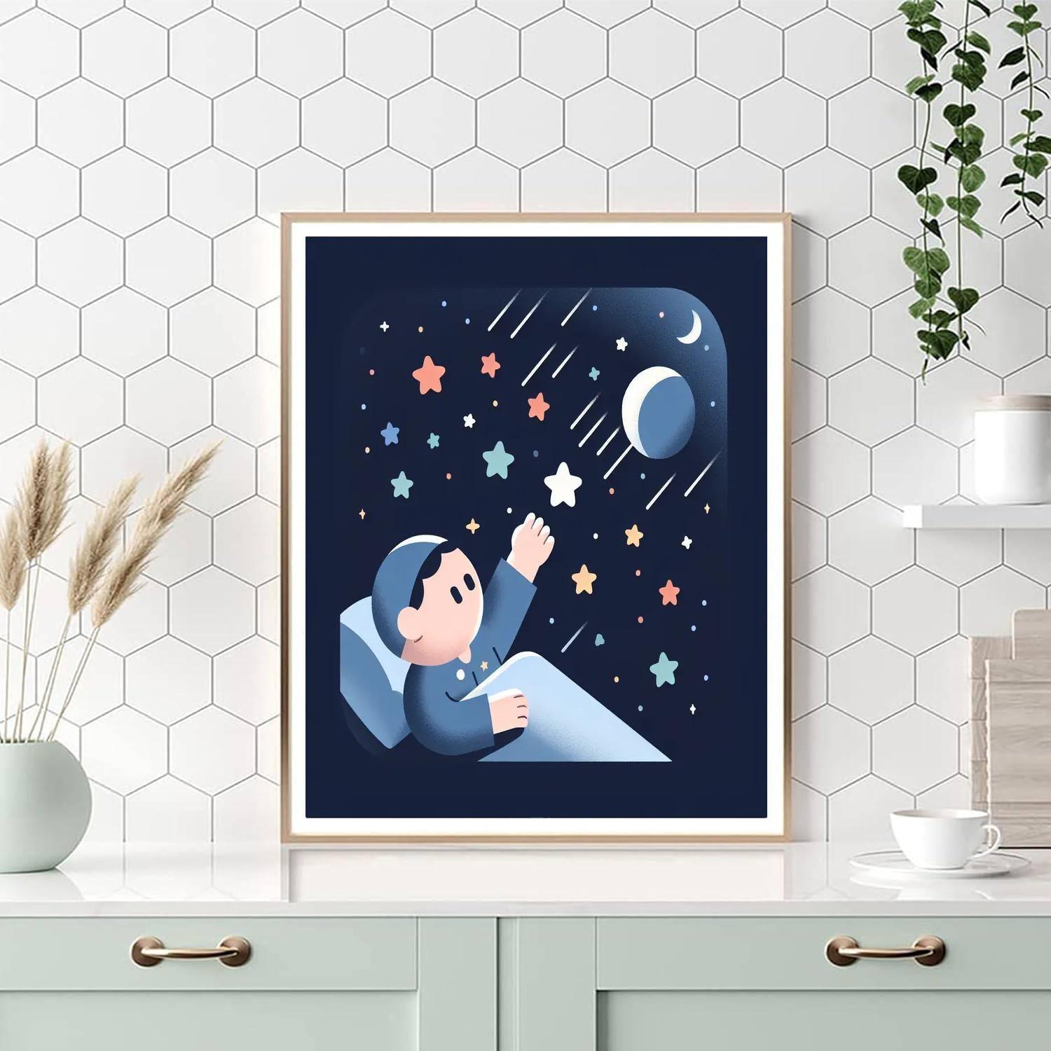 Twinkling Star Adventure Numbered Painting Kits