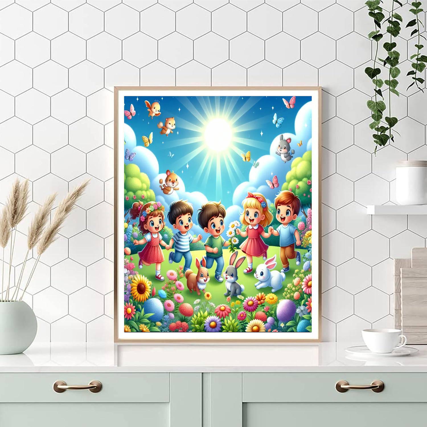 Enchanted Garden Adventure Paint By Numbers