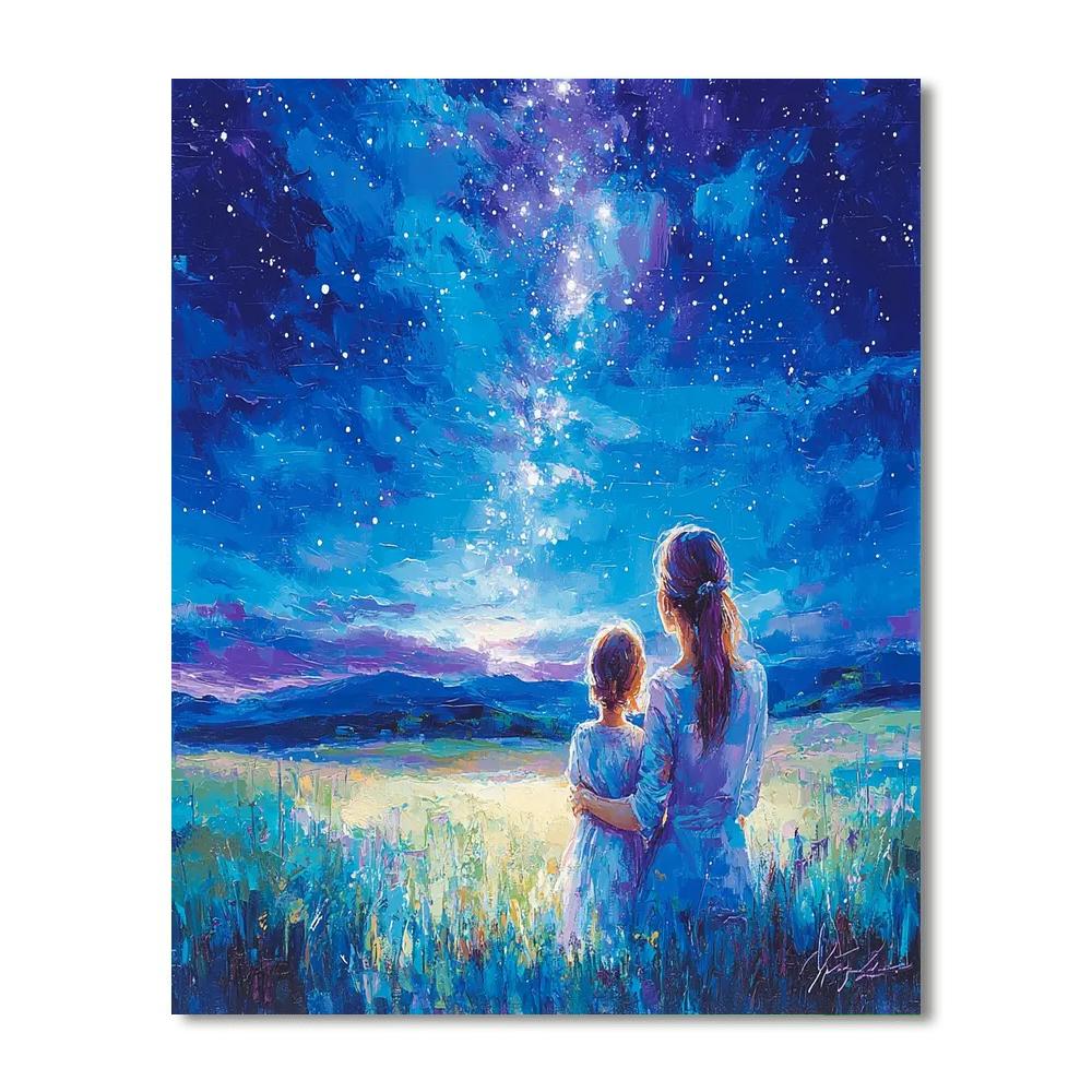 Together In The Stars Painting Number Kit