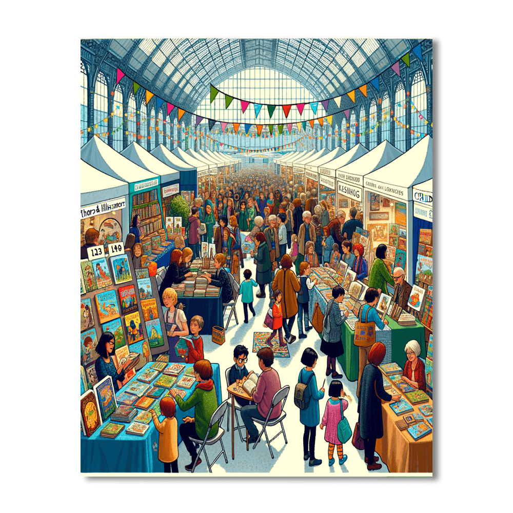 The Bologna Children's Book Fair Paint By Color