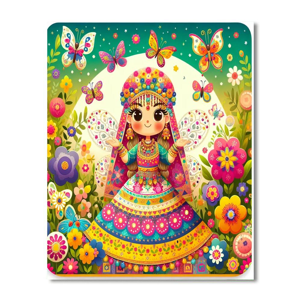 Fairy Princess's Garden Soiree Paint By Numbers Kits