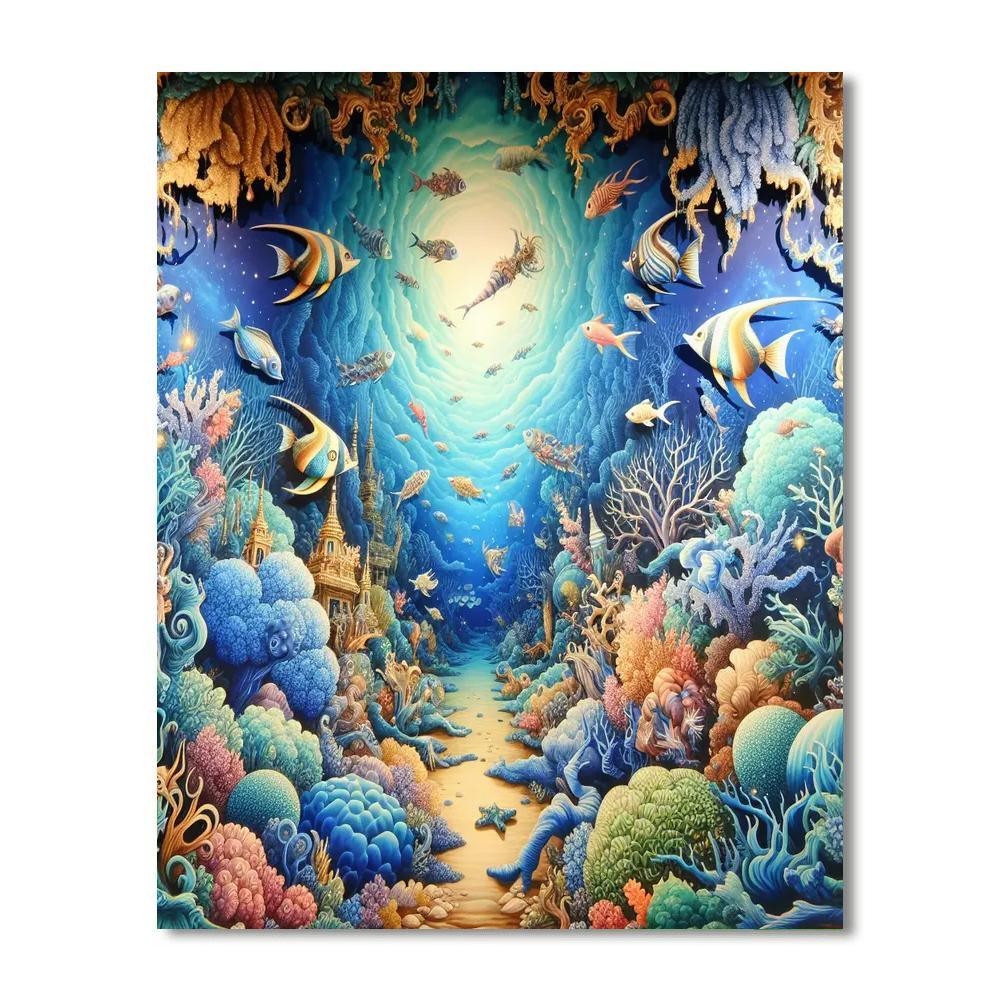 Exploratory Deep Sea Adventure Numbered Painting Kits