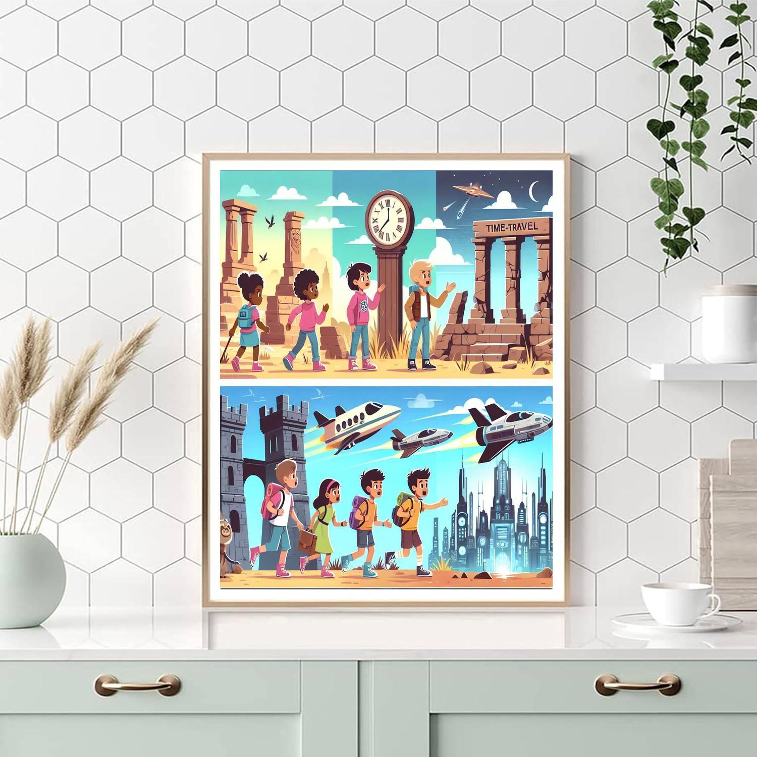 Adventure In Time Paint By Numbers Kits