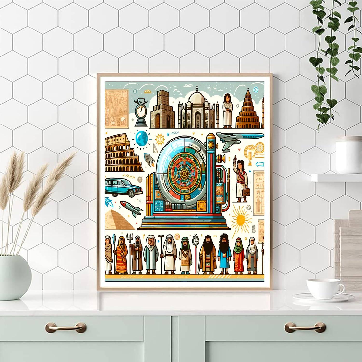 Time Traveler's Chronicles Paint By Number