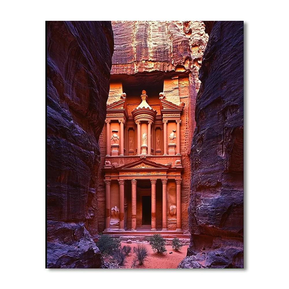 Petra - Wadi Musa Number Painting