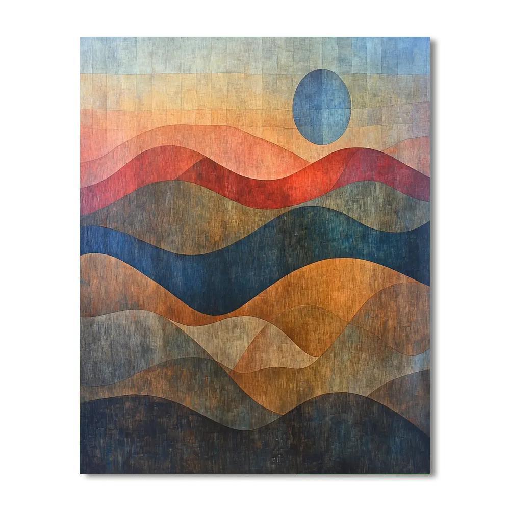 Paul Klee Inspired Dreamscape Balance  DIY Paint By Numbers