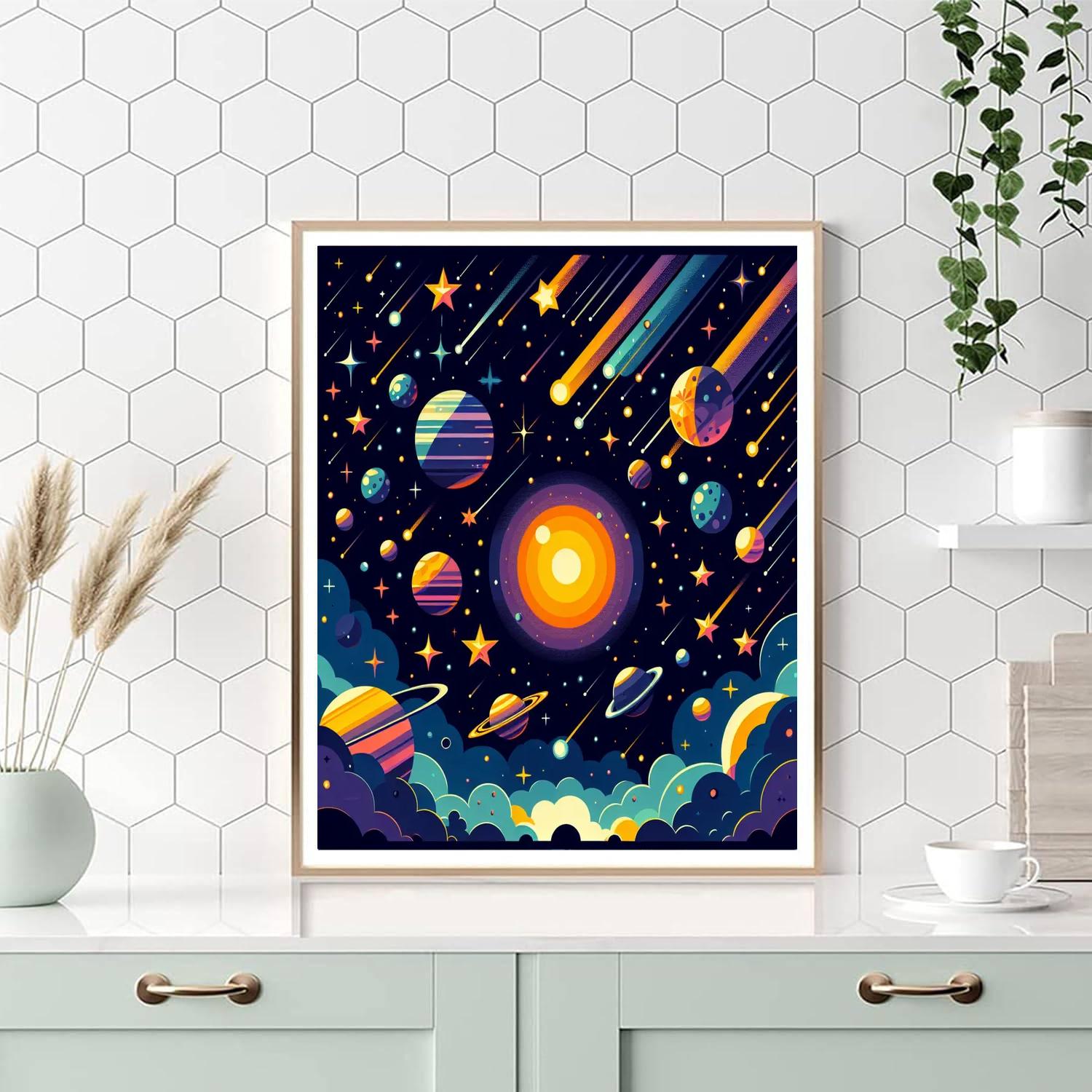 Astral Adventures Numbered Painting Kits