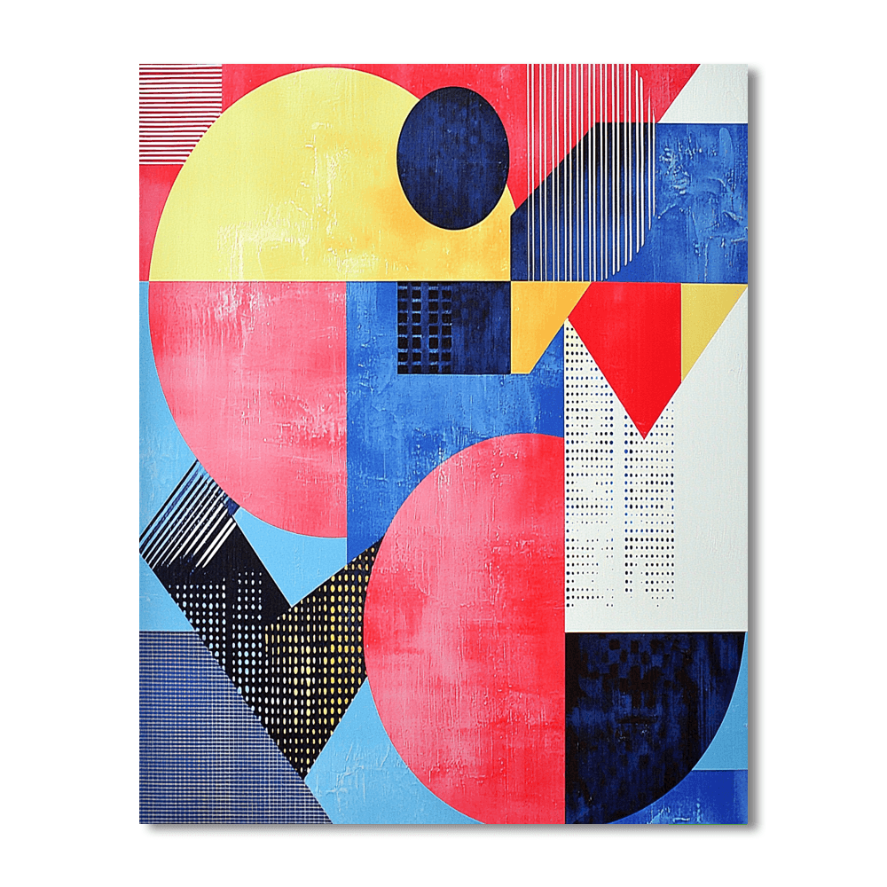 Andy Warhol Inspired Retro Patterns  Paint By Numbers Art