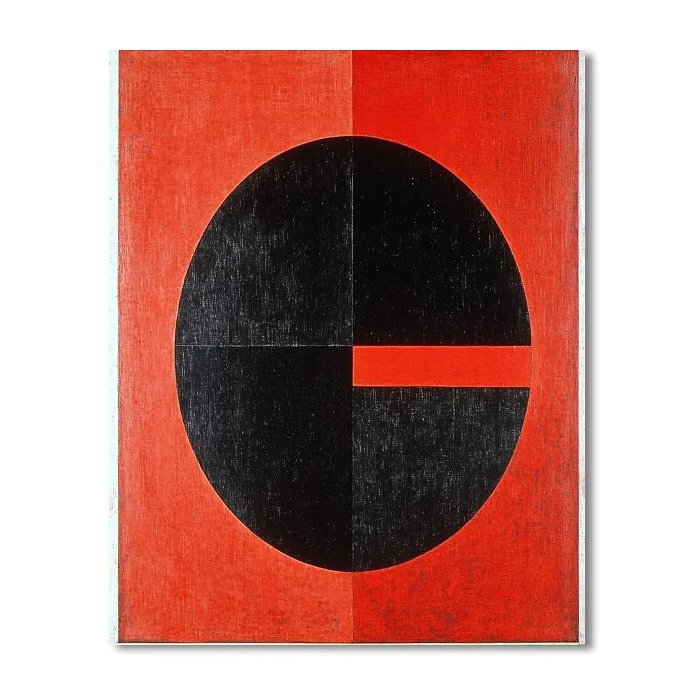 Kazimir Malevich Inspired Primal Geometry  Paint By Numbers