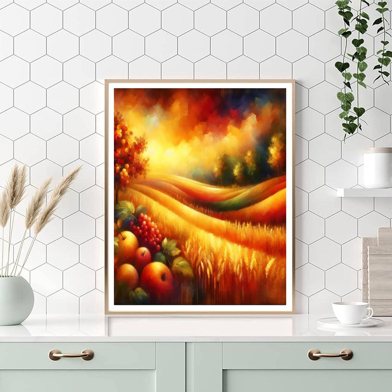 Radiant Harvest Celebration Paint By Number