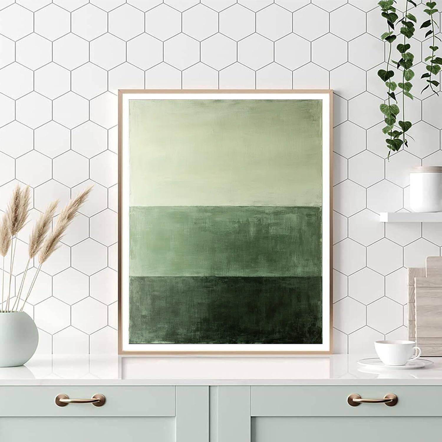 Mark Rothko Inspired Subtle Reflections  Numbered Painting Kits