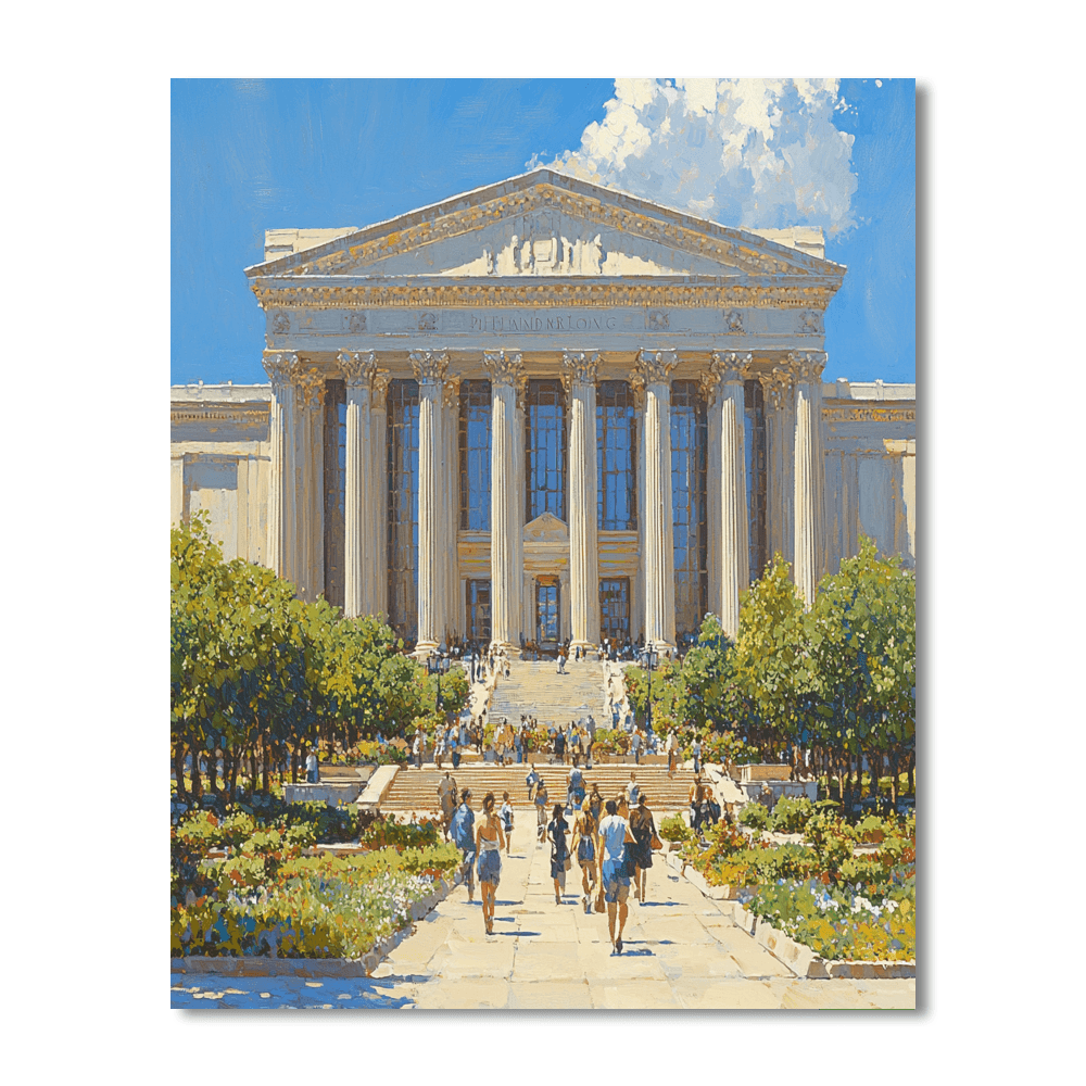 The British Museum Painting Number Kit