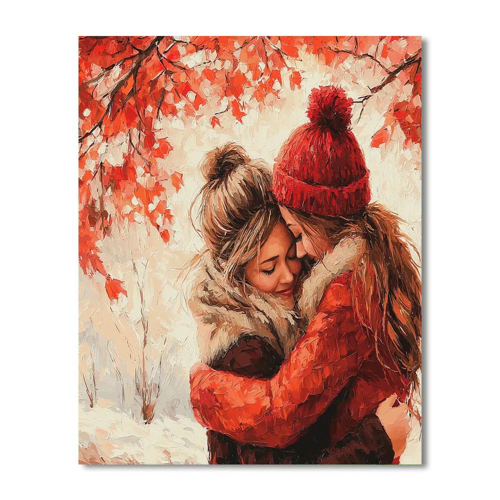 Love Across The Miles Painting By Numbers Kit
