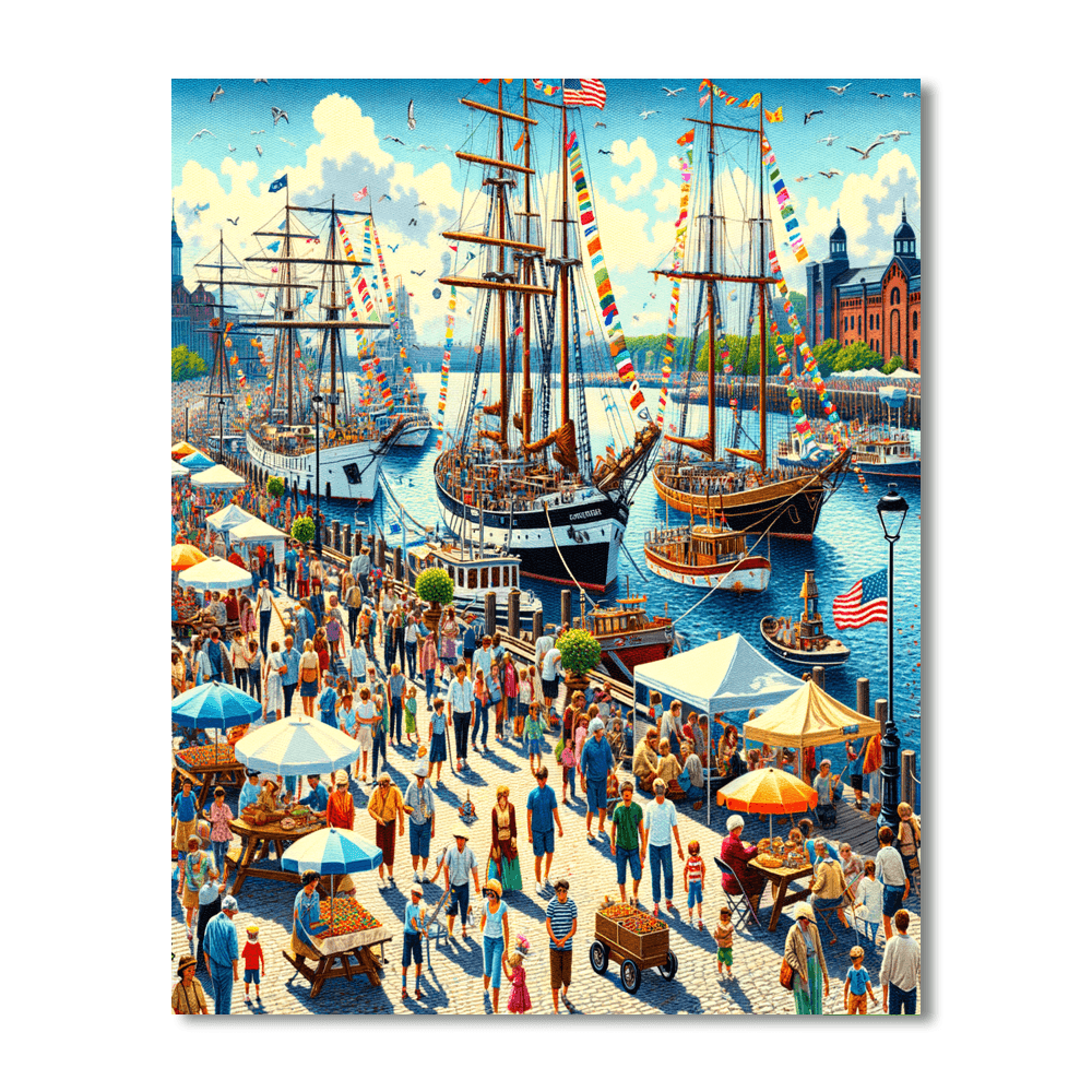 The Groningen Seaports Festival Paint By Color